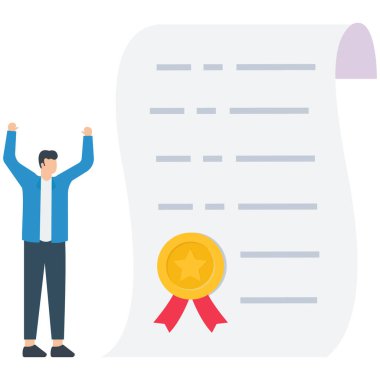 Kurs sertifikası, mükemmel çalışma ödülü, eğitim sertifikası, yıldız sertifikası, iş başarısı