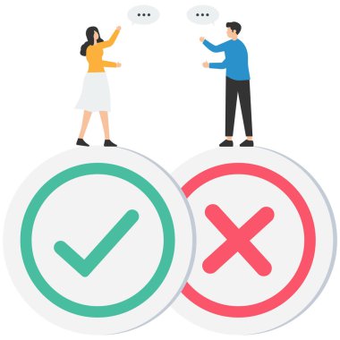 Artıları ve eksileri, olumlu ya da olumsuz, karşılaştırma ya da tavsiye makalesi, evet ya da hayır, iyi ya da kötü fikir, büyük artı ve eksileri tutmak, doğru ve yanlış semboller