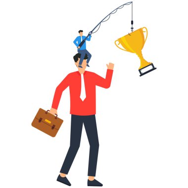 Başarı dolandırıcılığı, iş dolandırıcılığı ya da açgözlü insan konseptinden kupa çalmak, aç gözlü yatırımcı kupa yakalamak için koşan