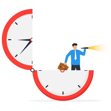 Gelecekteki Vizyon, Dakiklik, randevu ya da takvim için zamanında olmak, işi son tarih ya da zamanlama, toplantı hatırlatıcısı ya da zaman yönetimi kavramı içinde bitirmek