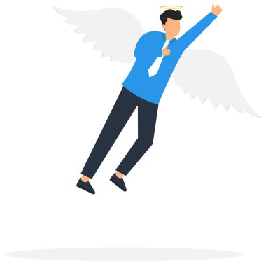 Melek yatırımcı ve başlangıç tohumu projesini en başından beri finanse eden veya destekleyen insanlar, iş fikri kavramını geliştirmek için para desteği,