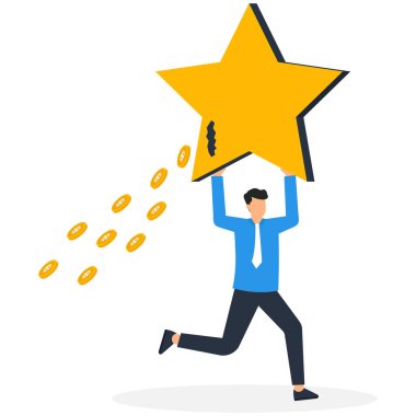 İş dünyasının şampiyonu ödül, ödül ve motivasyon almayı ve yıldız çalışan ve kariyer yolu kazanmayı veya hayallerindeki iş kavramını elde etmeyi başardı.