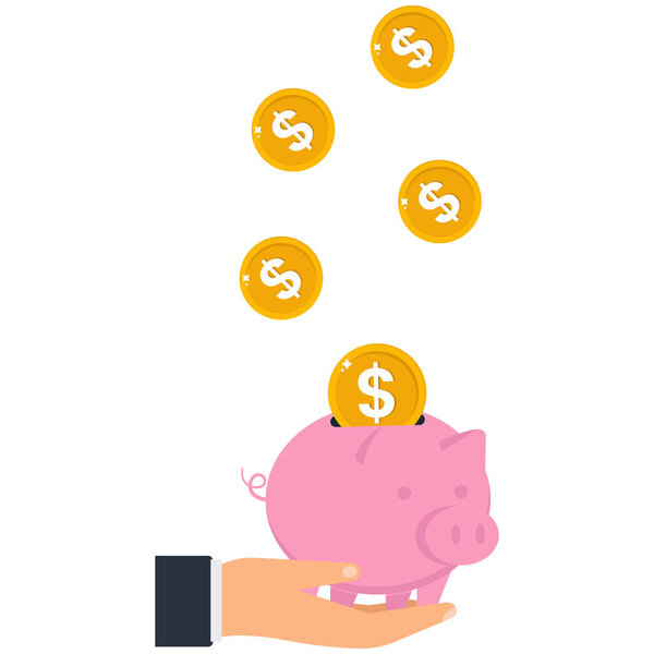 Financial Saving Strategies for Security and Growth investment for business success concept,