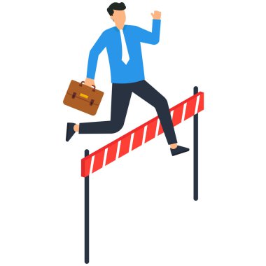 Hedefe, hedefe, başarıya, engelleri aşmaya ve yarışmayı kazanmaya, amaca ve kazanan konsepte ulaşmak için performans veya beceriye ulaşmak,