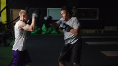 Kendini işine adamış iki sporcu, olağanüstü teknikler ve adanmışlık sergileyerek yoğun bir boks antrenmanına girişiyor.