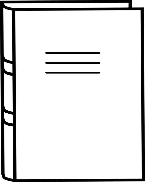 Notebook Icoon Symbool Logo Illustratie — Stockvector