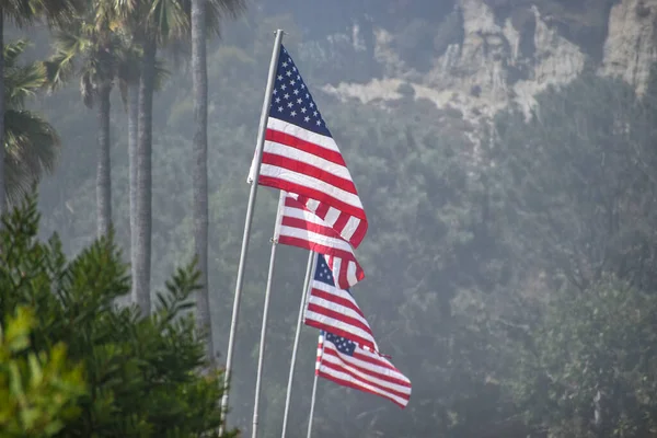 Danimarka Limanında Amerikan Bayrakları