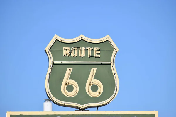 American Historical Sign Route — Stock Photo, Image