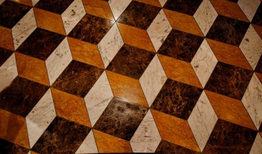 Siyah ve Turuncu 3B Arkaplan