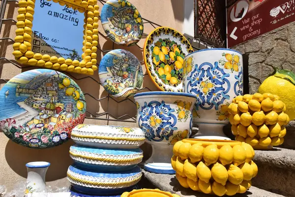 Positano 'da İtalyan El Yapımı Sanatı