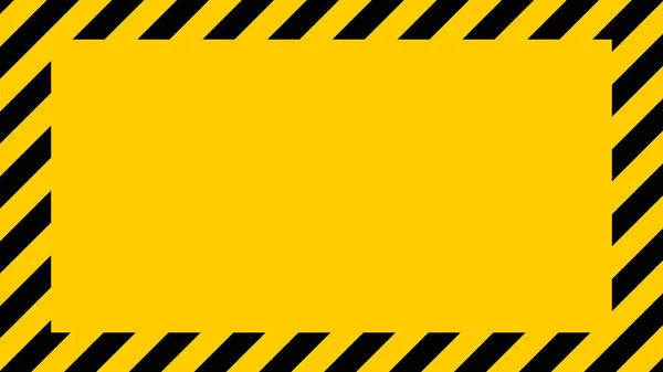 Жовті Чорні Смуги Попередження Небезпека Фонової Лінії Безпеки — стоковий вектор