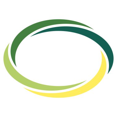 Logo leaf nature life, green flower tree ecology spa eco