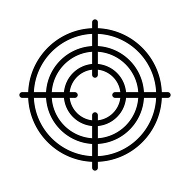 Performans hedef ok konsept odaklama nişan silahına odaklan