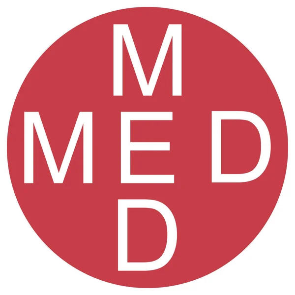 Логотип Медицинский Крест Здоровье Медиков Знак Медицины — стоковый вектор