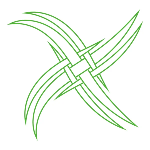 Logo Saudi Palma Arabia List Oáza Strom Pláž Letní Cestování — Stockový vektor