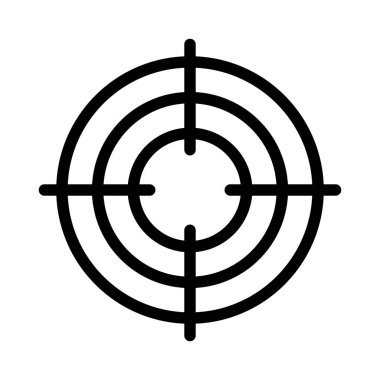 Performans hedef ok konsept odaklama nişan silahına odaklan