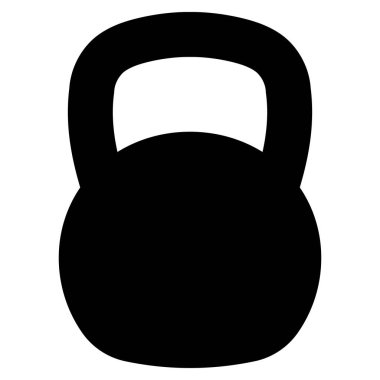 Ağırlık kaldırmak için kettlebell spor aracı