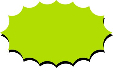 Konuşma balonu şablonları, şekil simge konuşma balonu yıldız patlaması tanıtım patlaması