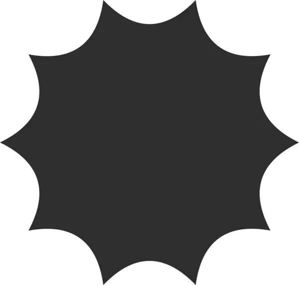 Λάμψη Λάμψη Αστέρι Έκρηξη Ηλιοφάνεια Αυτοκόλλητο Σήμα Πρότυπο Σχήμα — Φωτογραφία Αρχείου