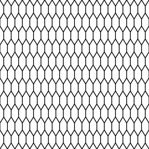 Modern Naadloos Patroon Met Zeshoekige Tegels — Stockfoto