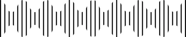 Ljud Våg Soundwave Linje Vågform Spektrum Ljud Equalizer Röst Musik — Stockfoto