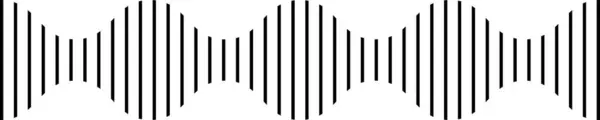 Ljudvåg Soundwave Linje Vågform Spektrum Ljud Equalizervoice Musik Vibration — Stockfoto