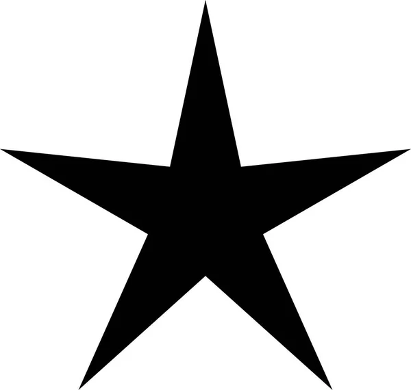 Vektor Úhlů Hvězd Přechod Hvězd Krátkých Dlouhých Paprsků — Stock fotografie