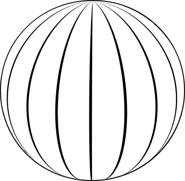 Spheres globe earth grid, horizontally vertically, latitude longitude. Vector globe