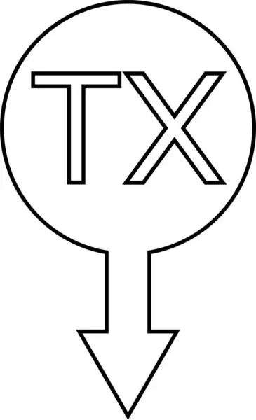 Значок Значка Previous Передача Інформації Про Отримання Даних Простий Символ — стокове фото