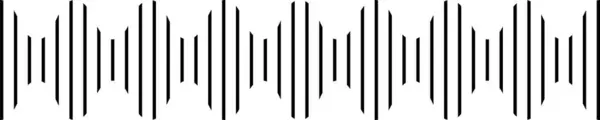 サウンドウェーブサウンドウェーブライン波形スペクトル サウンドイコライザー音声音楽振動 — ストック写真