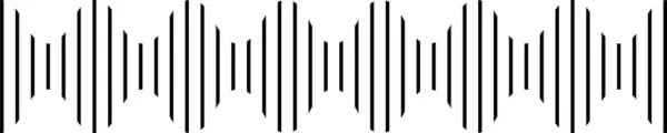 Ljudvåg Soundwave Linje Vågform Spektrum Ljud Equalizer Röst Musik Vibration — Stockfoto