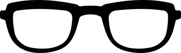 Glasögon Hipster Stil Vektor Vintage Glasögon — Stockfoto