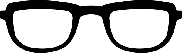 Óculos Estilo Hipster Vetor Óculos Vintage — Fotografia de Stock