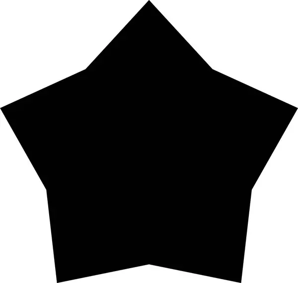 Gwiazdy Promienie Kąty Wektor Gwiazdy Przejście Krótkich Długich Promieni — Zdjęcie stockowe
