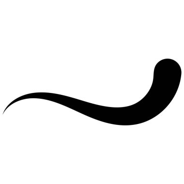 Eğri çizgi eğri çizgi kıvrımlı kıvrım dalgası