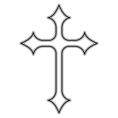 Süslü Hıristiyanlık Hristiyanlık dini inanç sembolü umut İsa 'yı sevmek