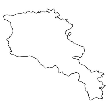 Ermenistan Özet Haritası, Avrasya Ülkesi