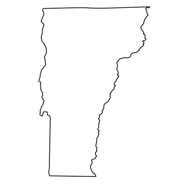 Vermont Harita Eyaleti Özeti Vermont Haritası ABD