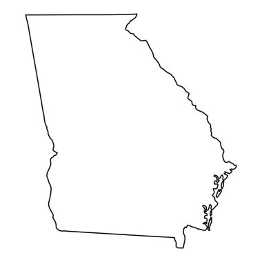  Georgia eyaletinin siyah çizgisi