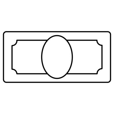 Finans ve Bankacılık Konseptleri için Basit Banknote Para Simgesi