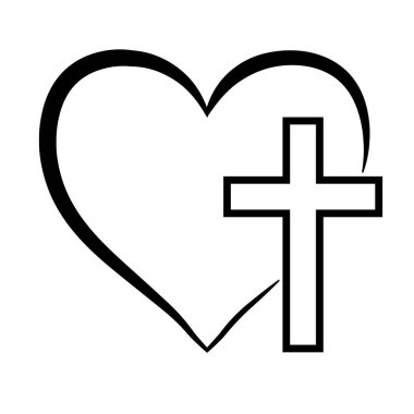 Kalp ve Haç, İnanç, Aşk ve Kurtuluş Sembolü