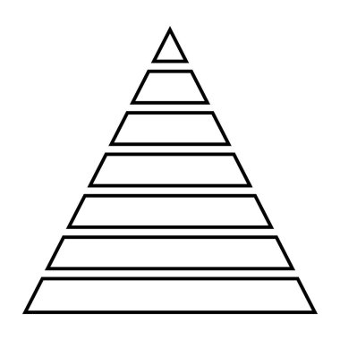 Maslow Piramidi Yedi Katman Piramidi Diyagram Hiyerarşik Yapı, Aşama Seviyeleri