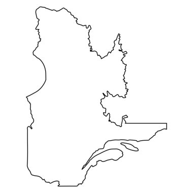 Quebec Özgün Kanada Eyaleti Coğrafi Sınırı