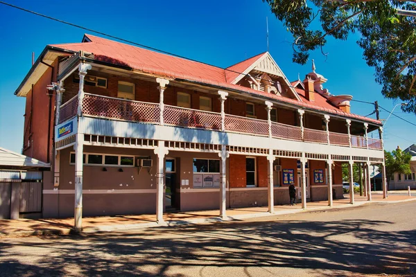 Heritage Moora Hotel Town Moora Western Australian Wheatbelt — Stock Photo, Image