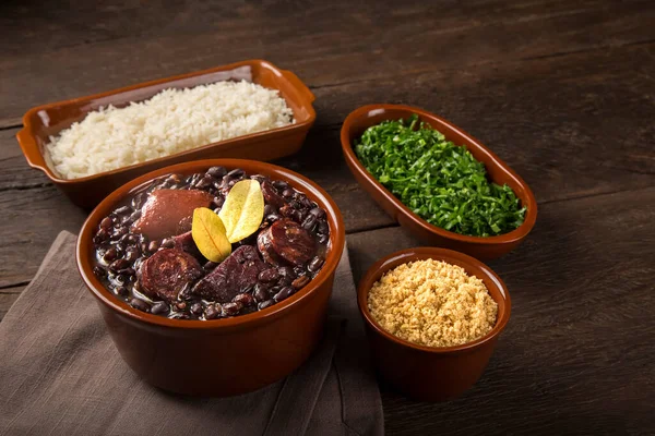 Feijoada Typical Brazilian Food — Stock Photo, Image