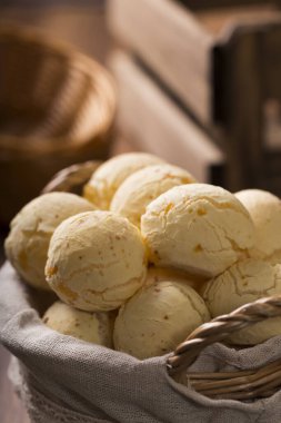 Peynirli ekmek, geleneksel Brezilya atıştırmalığı..