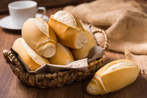 Französisches Brot Traditionelles Brasilianisches Brot — Stockfoto