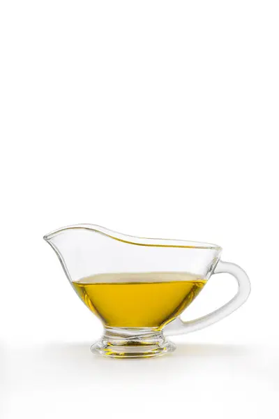Virgin Olive Oil Bottle Isolated White Background — Stock Photo, Image
