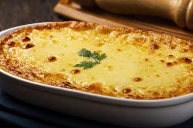 Shepherd's Pie (escondidinho). Tipik Brezilya yemekleri..