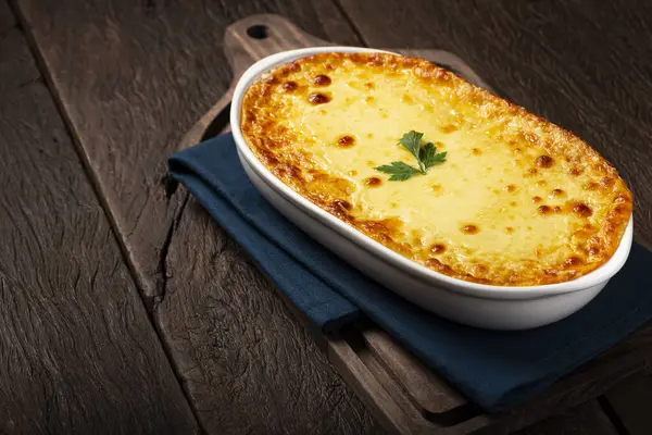 Shepherd's Pie (escondidinho). Tipik Brezilya yemekleri..